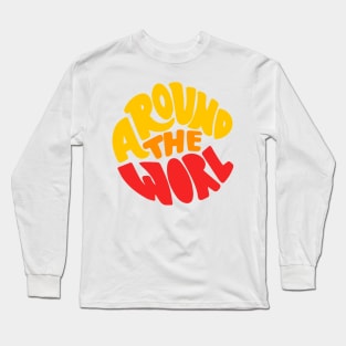 Around the world Long Sleeve T-Shirt